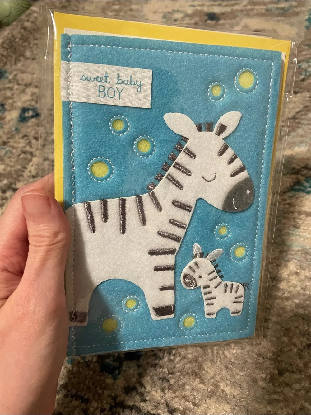 🖤5/$25 hallmark card & envelope baby